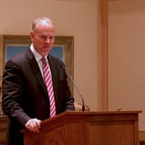 Gov. Matt Mead (R), shown here during his 2015 State of the State address, vetoed a bill aimed at limiting the use of asset forfeiture by law enforcement. The Senate declined to override his veto, despite strong majority vote on the original legislation. Mead has executed a full veto on a bill just twice in his tenure as Governor. (Gregory Nickerson/WyoFile)